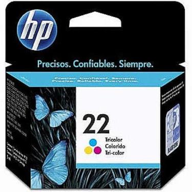 Imagem de Cartucho HP 22 Jato de Tinta Tricolor 6ML - C9352AB
