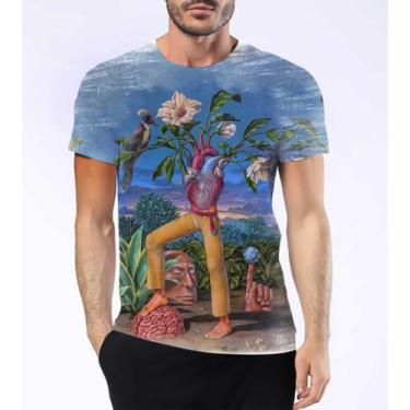 Imagem de Camisa Camiseta Coração Do Mundo Natureza Fauna Flora Globo - Estilo K