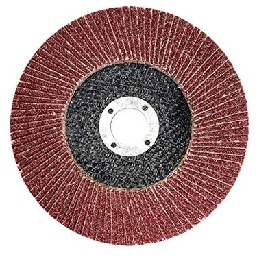 Imagem de Disco Flap Grão 120 Diâmetro 115x22mm Vermelho