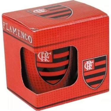 Imagem de Caneca Flamengo De Porcelana Com Caixa - Allmix