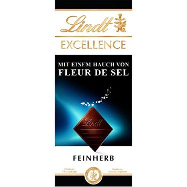 Imagem de Chocolate Meio Amargo com Flor de Sal Excellence Caixa 100g Lindt