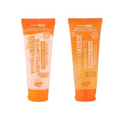 Imagem de Kit Esfoliante e Sabonete Vitamina C Dermachem