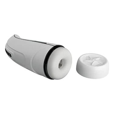 Imagem de Masturbador Lanterna Masculino USB Marissa Com Voz 12 Velocidades