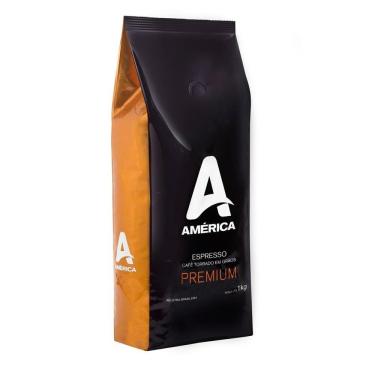 Imagem de Café em Grãos América Premium 1kg - América