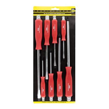 Imagem de Chaves de Fenda e Phillips 8 Peças Cromo Vanádio Eda