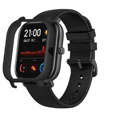 Imagem de Case Bumper Nsmart compatível com Huami Amazfit GTS - Nandos-Store (GTS, Preto TPU)