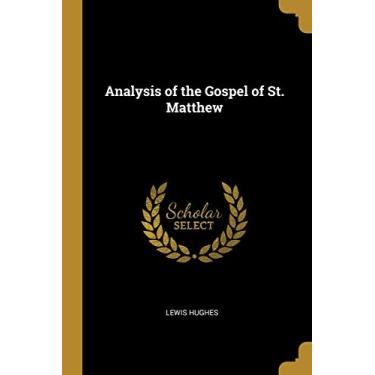 Imagem de Analysis of the Gospel of St. Matthew