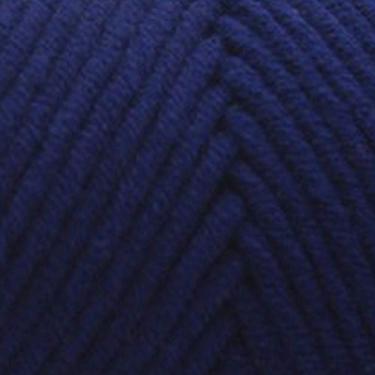 Imagem de Grey990 1,2 mm fio de lã de algodão macio crochê à mão DIY para tricô suéter cachecol chapéu -100 g/bola azul escuro