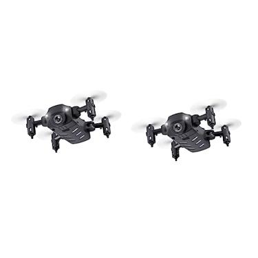 Imagem de ibasenice 2 Peças Quadricóptero Gps Drone Drone Dobrável Câmera De Vídeo 1080p Inteligente