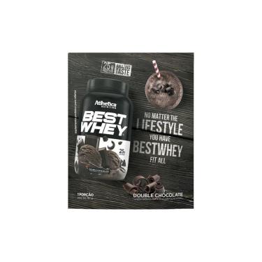 Imagem de Best Whey (sachê) Double Chocolate Atlhetica Nutrition-Unissex