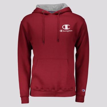 Imagem de Moletom Champion Mini Logo Vermelho-Masculino