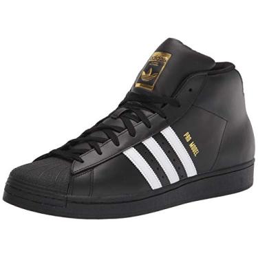 Imagem de adidas Pro Model Tênis de corrida masculino, Branco, 36