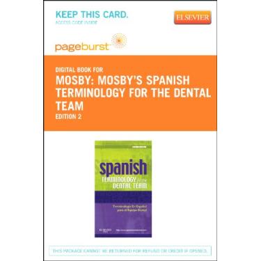 Imagem de Spanish Terminology for the Dental Team - Elsevier eBook on Vitalsource (Retail Access Card)