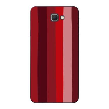 Imagem de Capa Case Capinha Samsung Galaxy  J7 Prime Arco Iris Vermelho - Showca