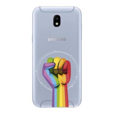 Imagem de Capa Case Capinha Samsung Galaxy  J5 Pro Arco Iris Luta - Showcase