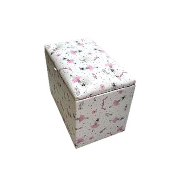 Imagem de Puff Baú Médio Organizador Ambiente Decoração Quarto