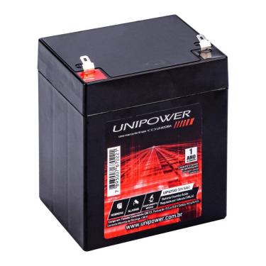 Imagem de Bateria Selada para Nobreak - 12V / 5Ah - Unipower UP1250
