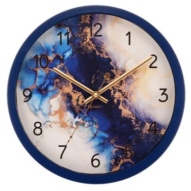 Imagem de Relógio De Parede Herweg Ref: 6737-342 Alumínio Estilo Pedra