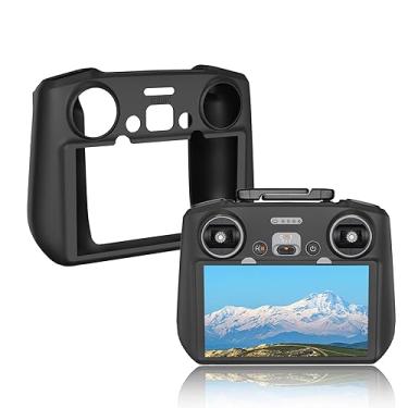 Imagem de BRDRC Capa de silicone Air 3S para DJI RC 2, capa protetora compatível com DJI Neo Mini 4 Pro Air 3 Flip Fly More Combo Controller, acessórios (preto)