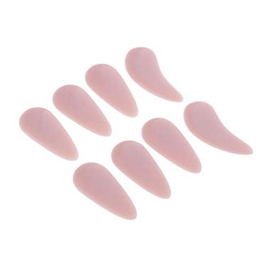 Imagem de D Pack of 8 Guzheng Finger Picks, Chinese Gu Zheng Nails Large/Small/Medium - Blue Mcoding/441 (Color : Pink L)