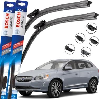Imagem de Par Palheta Limpador Parabrisa Original Bosch Multiclip (VOLVO XC60 2009 A 2017)