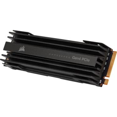 Imagem de CORSAIR MP600 PRO 4TB Gen4 PCIe x4 NVMe M.2 SSD – Alta Densidade TLC NAND – Dispersor de calor de alumínio – M.2 2280 Form-Fator