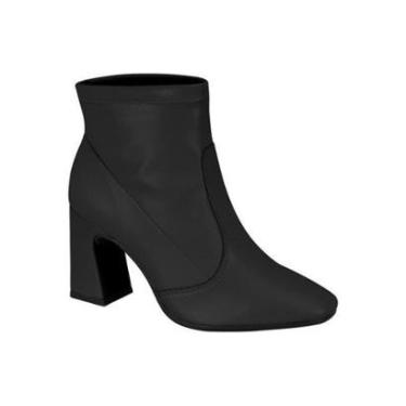 Imagem de Bota Feminina Beira Rio Salto Alto Bico Fino Leve 9086.100-Feminino