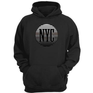 Imagem de Casaco moletom canguru new york city NYC blusão de frio drip-Unissex