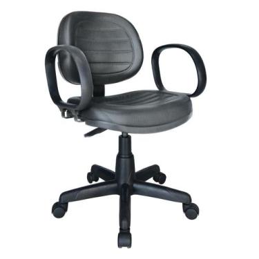 Imagem de Cadeira Executiva Costurada Giratória Com Braço Corsa - Martiflex - Co