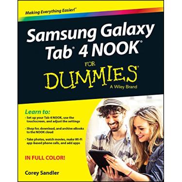 Imagem de Samsung Galaxy Tab 4 NOOK For Dummies (For Dummies Series) (English Edition)