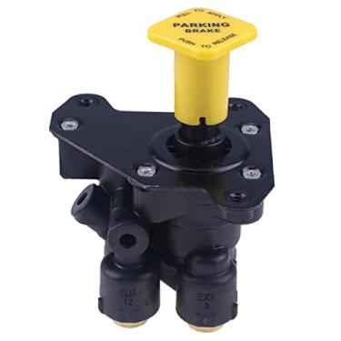 Imagem de WQSING Válvula de freio de controle de painel PP-DC 065661 800733 compatível com Bendix IHC 2032342C91 S19446 2032342C PPDC válvula de retenção dupla de estacionamento
