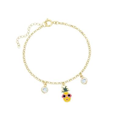 Imagem de Conjunto Infantil Abacaxi Kids