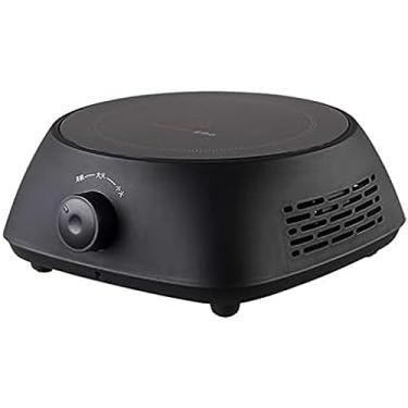 Imagem de Fogão elétrico portátil para chá, queimador infravermelho elétrico para cozinha, acampamento, escritório, placas quentes de vidro cerâmico para aquecer, ferver, fritar