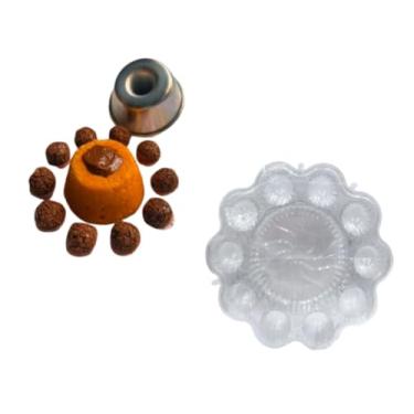 Imagem de Kit 6 Forminhas Suiça 11cm Caparroz REF 1185 + 6 Embalagem Flip Mini Festa (Mini Bolo + 10 Docinhos)