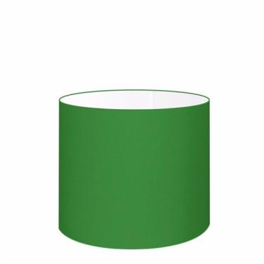 Imagem de Cúpula Abajur Cilíndrica Cp-8014 Ø35x21cm Verde Folha