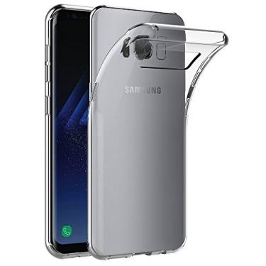 Imagem de Capa para Samsung Galaxy S8 Plus (6,2 polegadas) MaiJin Capa Traseira Transparente de Gel de Borracha TPU Macio