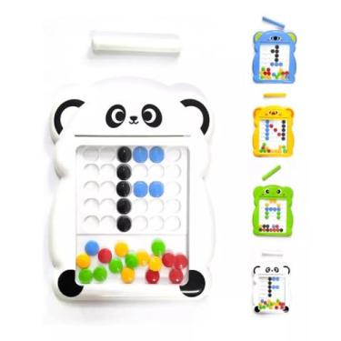 Imagem de Lousa Interativa Mágica Magnética Desenho Educativo Pequena 6x5