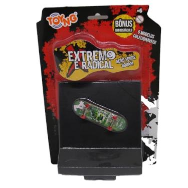 Imagem de Skate de Dedo com Rampa de Manobras, Extremo e Radical - Toyng (Modelo 5)