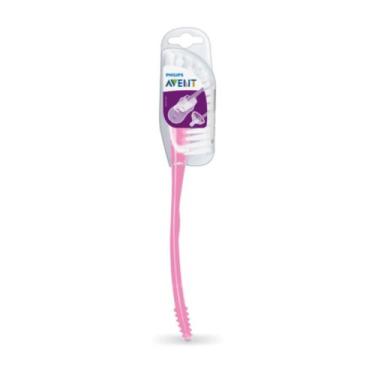Imagem de Escova para mamadeiras e bicos rosa - Philips Avent