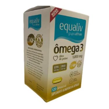 Imagem de Omega 3 C/120 Cp 1000mg Gel Equaliv Livre De Metais Pesados