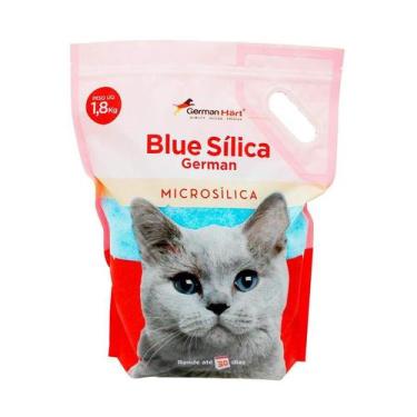 Imagem de Areia GermanHart Blue Sílica Microsílica para Gatos 1,8 kg - German Ha