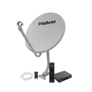 Imagem de Kit parabólica digital sat 8000 - INTELBRAS