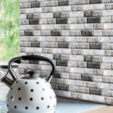 Imagem de Papel De Parede Autocolante Mármore 10M Diversos Modelos Sala Quarto C