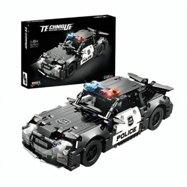 Imagem de Carro de Policia Blocos de Montar CBS0094 - Castela  - CASTELA BRASIL