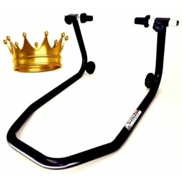 Imagem de cavalete universal para motos preto - arena 299
