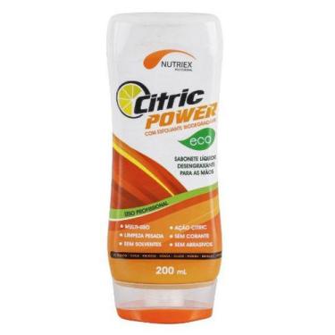 Imagem de Sabonete Líquido Desengraxante Esfoliante Citric Power ECO 200ml - NUT