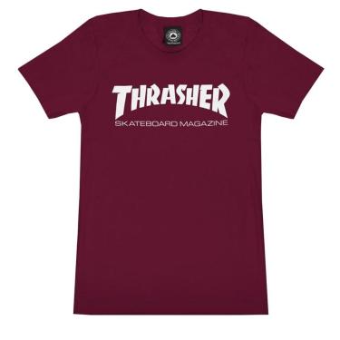 Imagem de Camiseta Feminina Thrasher Skate Vermelha-Feminino