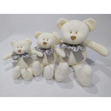 Imagem de Trio De Ursos New Soft Para Nichos -14 cm-17 Cm- 24 Cm Nichos Bebês De
