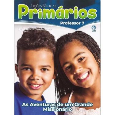 Imagem de Revista Lições Bíblica Primários Professor 3º Trimestre 2023 - CPAD