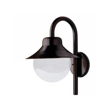 Imagem de Arandela Colonial São Paulo Antigo 228 Globo de Vidro Transparente Pre